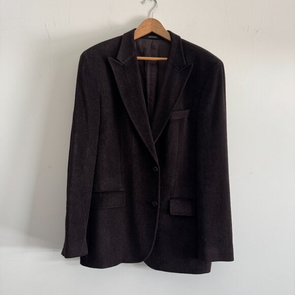 Hugo Boss 53% Virgin Wool Brown Jacket, Size 52/ 42R - Picture 5 of 17